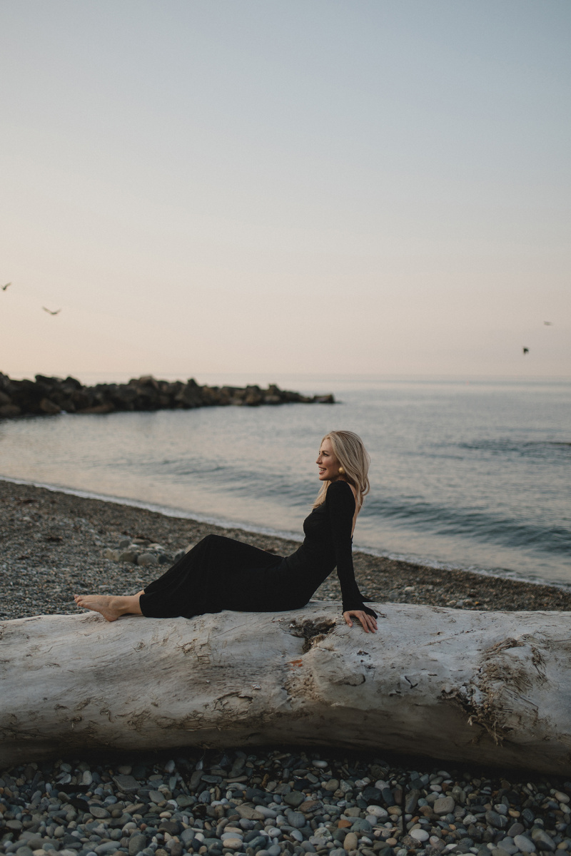 Рассвет на пляже