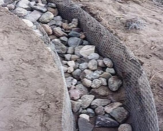 Каменный фундамент, он же - бутовый