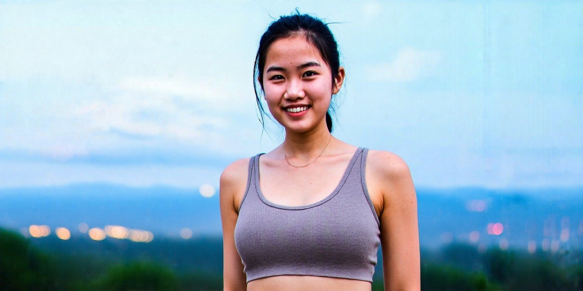 Известная модель Лу-Зи-Син в Альпах на ежегодно форуме по обработке плоской древесины