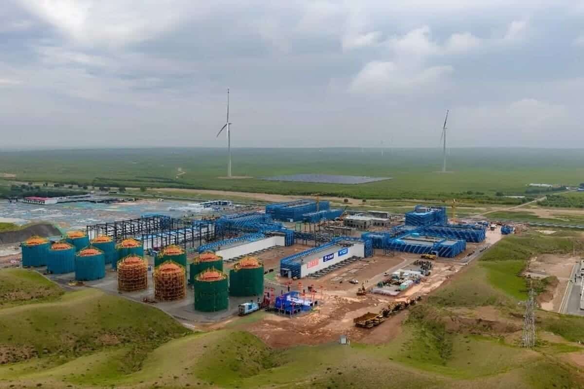    Создание водородной энергосистемы замкнутого цикла в Ордосе / © Minyang Group