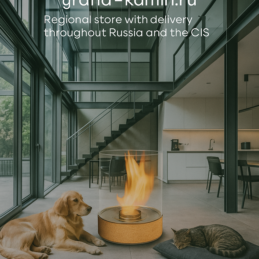    Наслаждайтесь живым огнем без забот: элегантный биокамин Dancing Flames для вашего уникального интерьера Kamin
