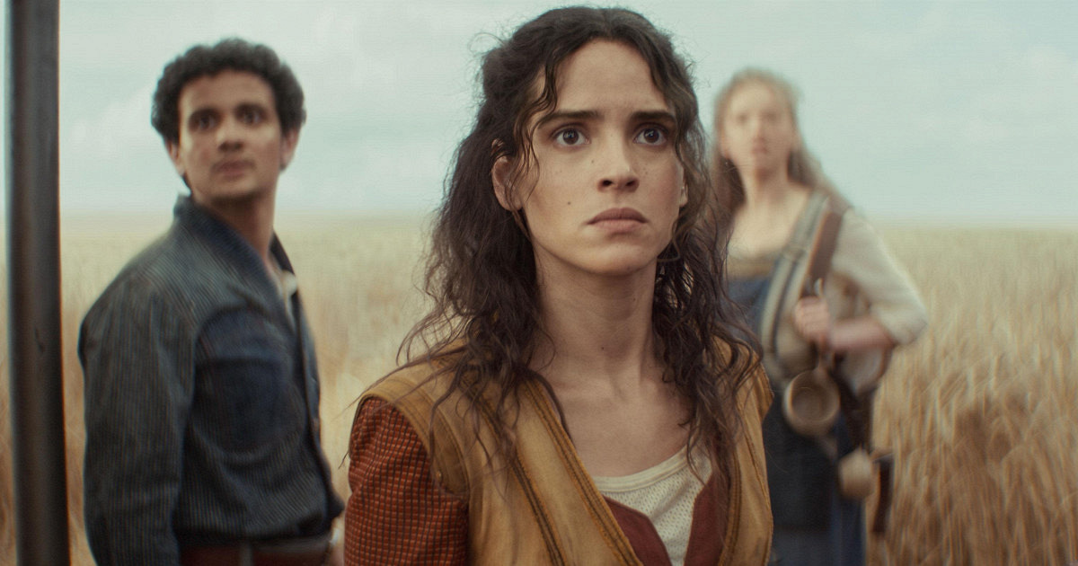 95 процентов экранного времени Бикс бродит с этим выражением лица