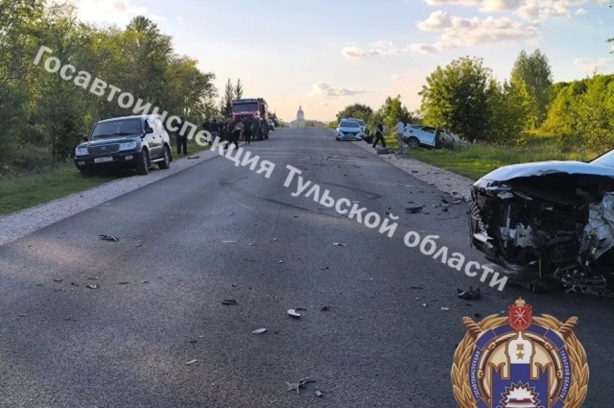    Смертельное ДТП с «Чанган» и «ВАЗ 21120» произошло в Кимовском районе