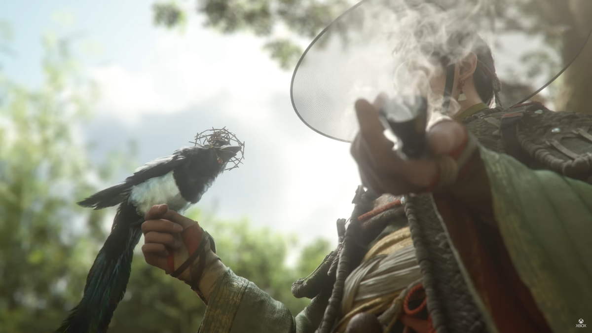 Woochi the Wayfarer (изображение взято из официального трейлера игры на канале Xbox)