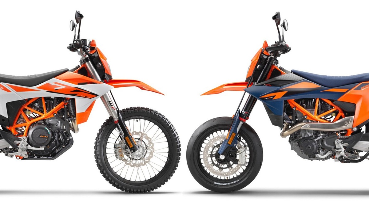 КТМ обновляет 690 Enduro R и 690 SMC R для 2026 года