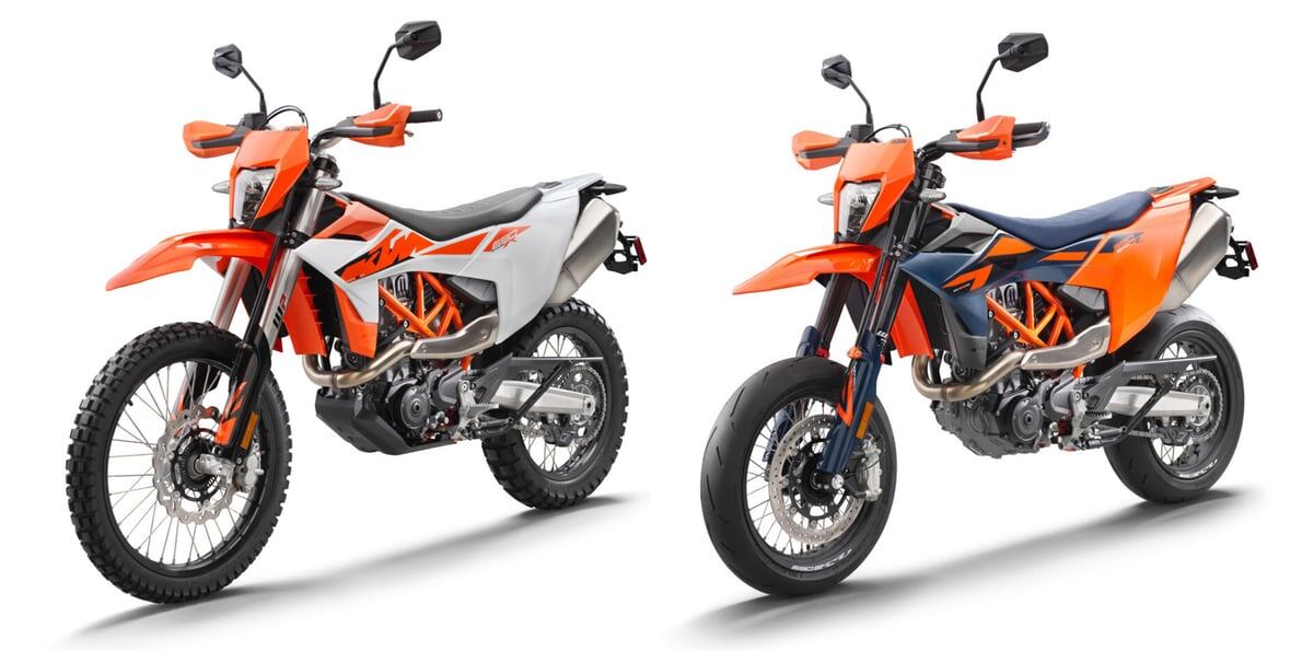 KTM 690 Enduro R и 690 SMC R 2026