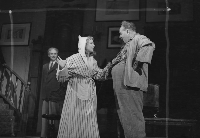 Артистка Лилия Юдина в спектакле Государственного академического Малого театра «Пигмалион». Дмитрий Козлов, 1957 год, г. Москва, МАММ/МДФ.

