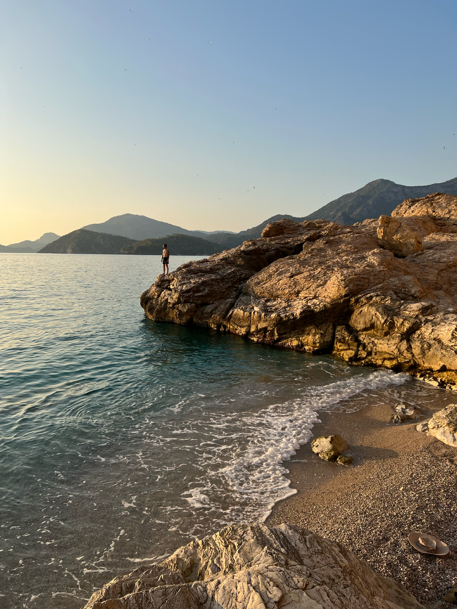 Пляжи Турции. Фото автора.
