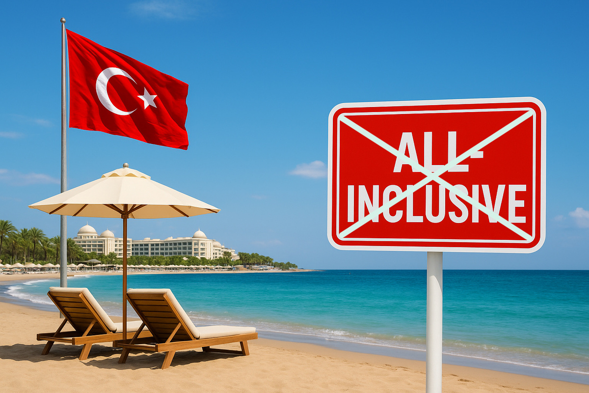 Что будет если запретят All-Inclusive в Турции? Изображение сгенерировано нейросетью.