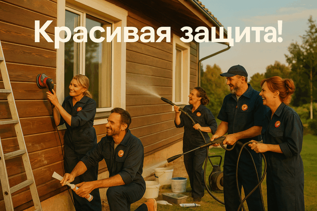    Какие работы объединить с покраской фасада? genadich