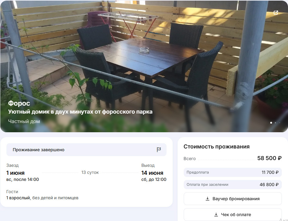 Alt+prnt+scr  моего бронирования на сайте Суточно