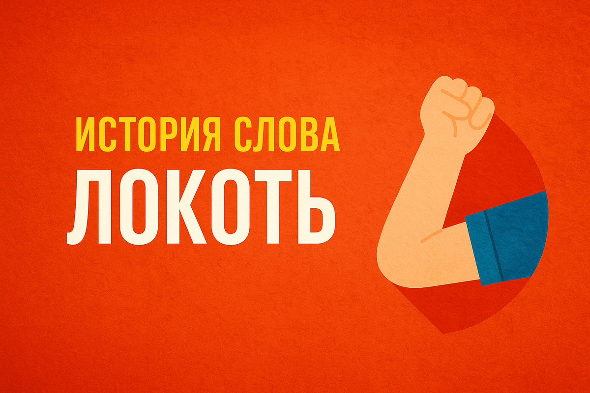 История слова «локоть»