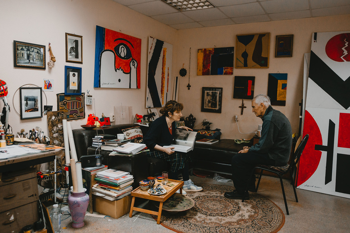    Владимир Юрлов с Лейлой Гучмазовой