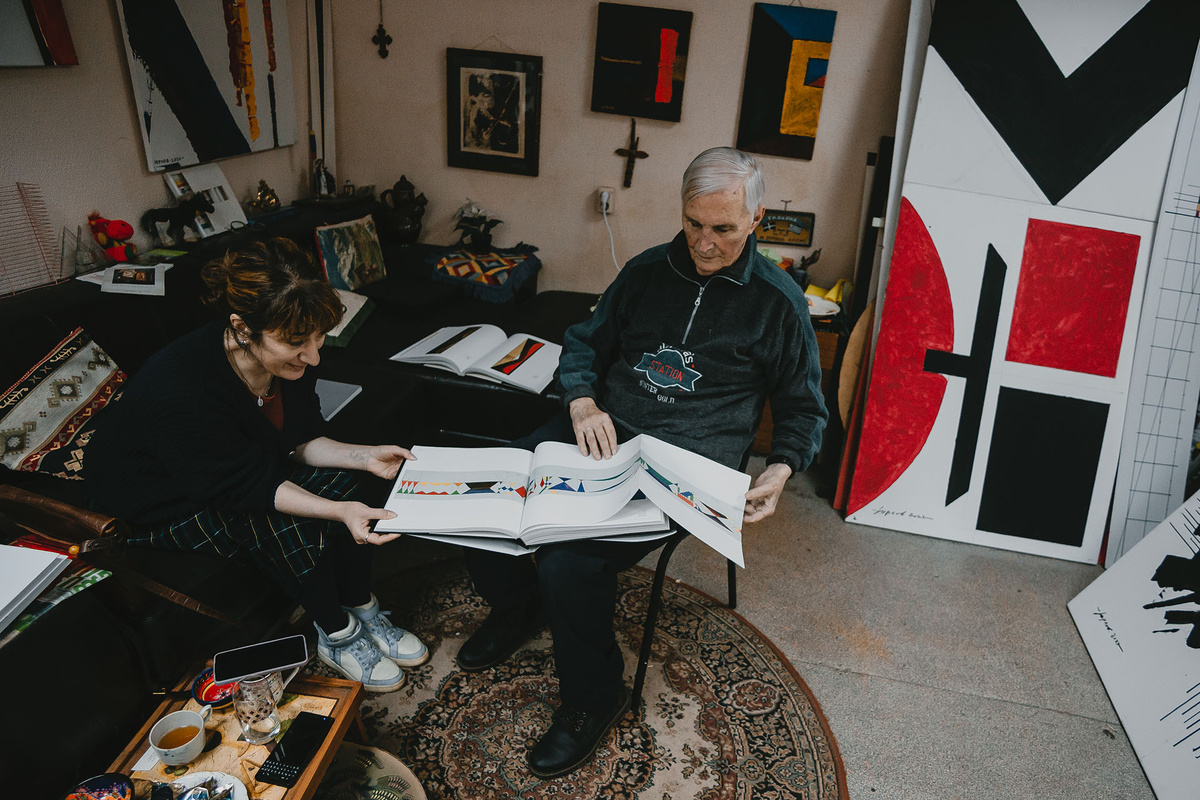    Владимир Юрлов с Лейлой Гучмазовой