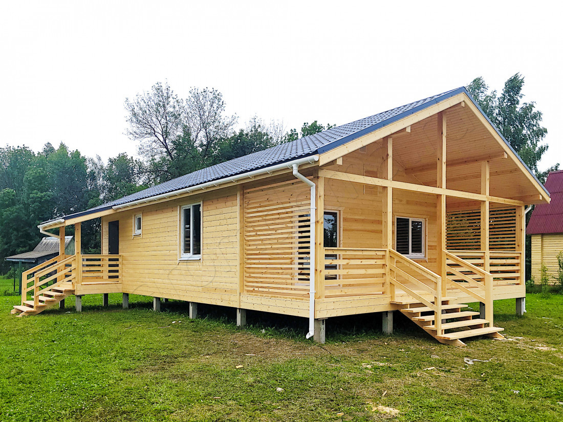 Каркасный дом в селе Устье