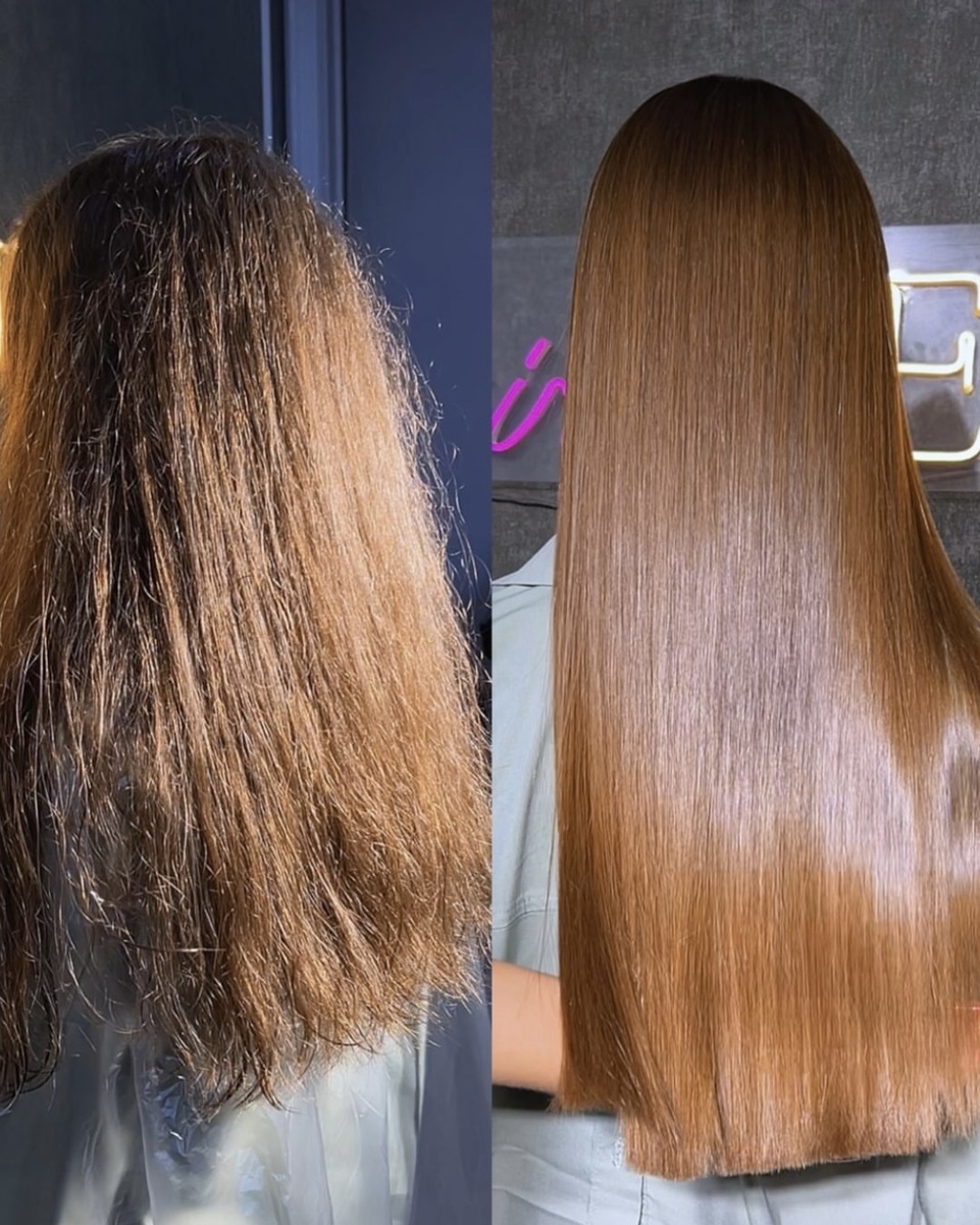 Нанопластика на натуральный волос