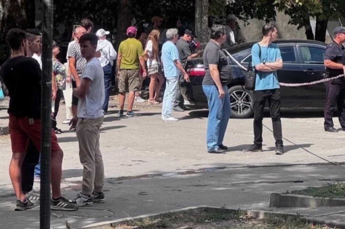    Пострадали двое детей.