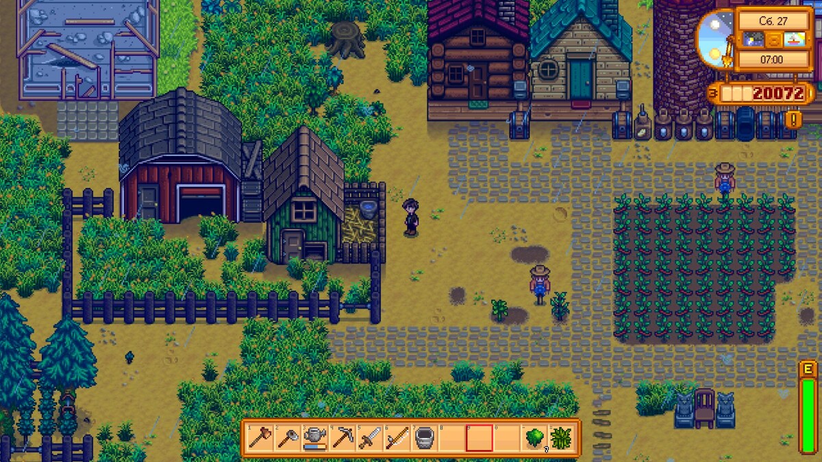 Птичник и хлев