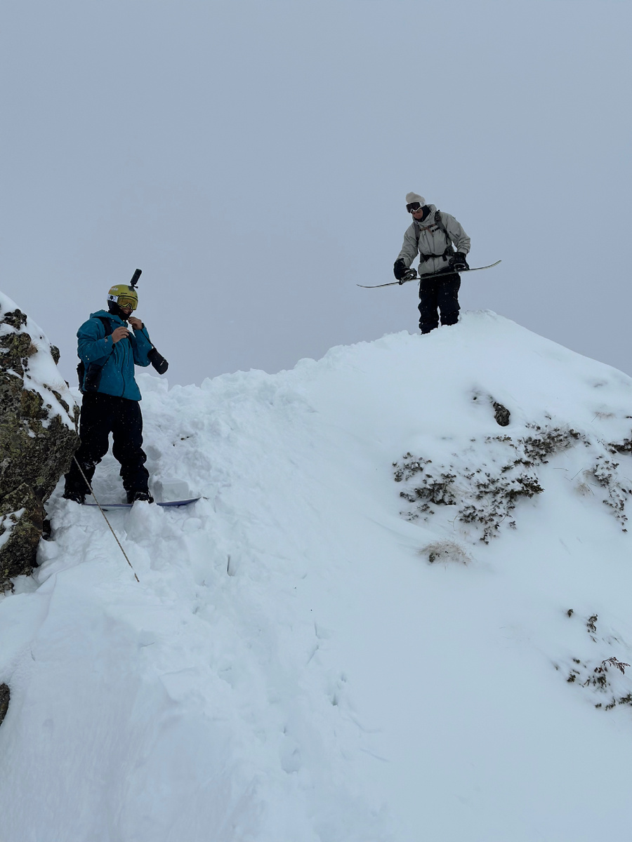 Сноубордисты 