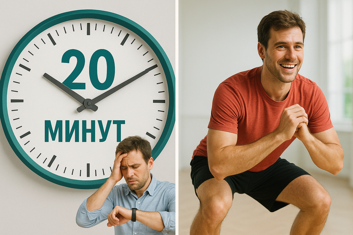 20 минут: выбор за тобой.