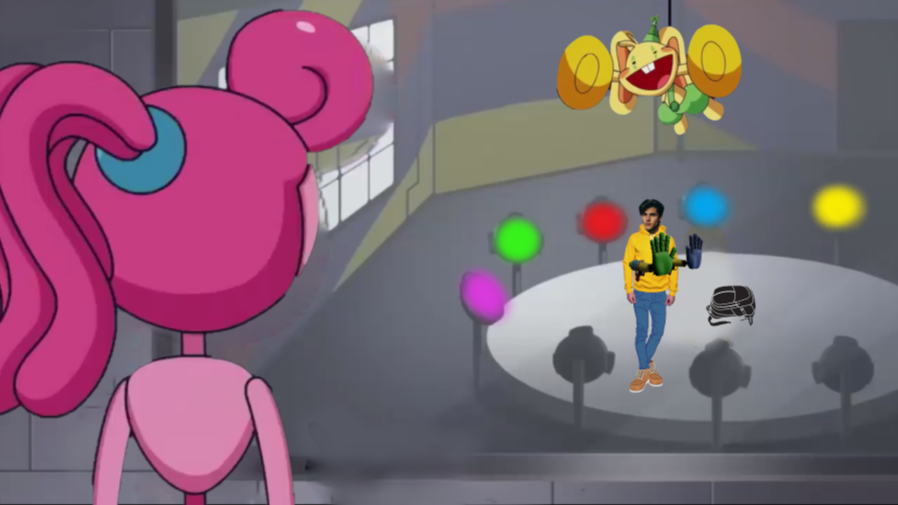 Мамочка наблюдает за Тони в Музыкальной Памяти. Иллюстрация моя