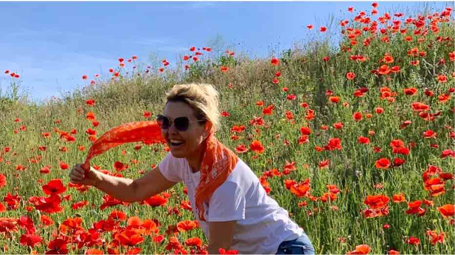 Маки на Маковея для читателей канала "Когда казак сыт" с пожеланиями благополучия, мира и здоровья. Фото автора канала