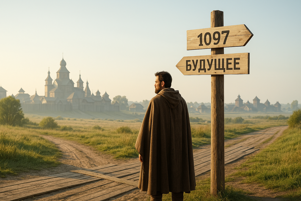 Попаданец прогрессор в альтернативной Древней Руси 1097 г.