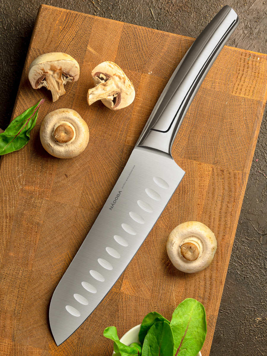 Цельнокованые ножи NADOBA коллекции Ember