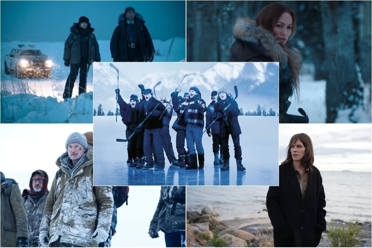    Сериал «Настоящий детектив. Страна ночи»; боевик «Мать»; сериал «Аляска Дэйли»; боевик «Схватка»; фильм «Тайна Аляски».