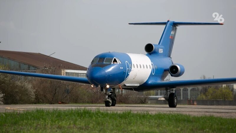    Самолёт по вызову искусственных осадков применяли в Петровском округе Фото: Валерия Алтухова / / ИА «Победа26»