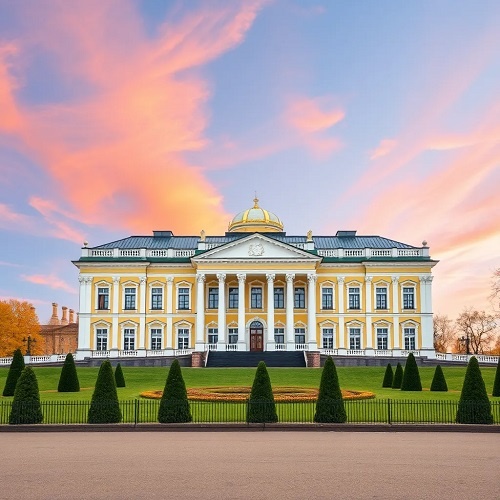 Дворец в стиле классицизм