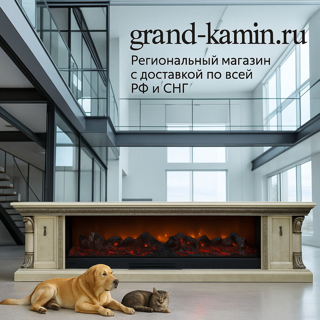    Электрический камин Георгия: как светлый мрамор превращает ваш дом в оазис уюта и стиля Kamin