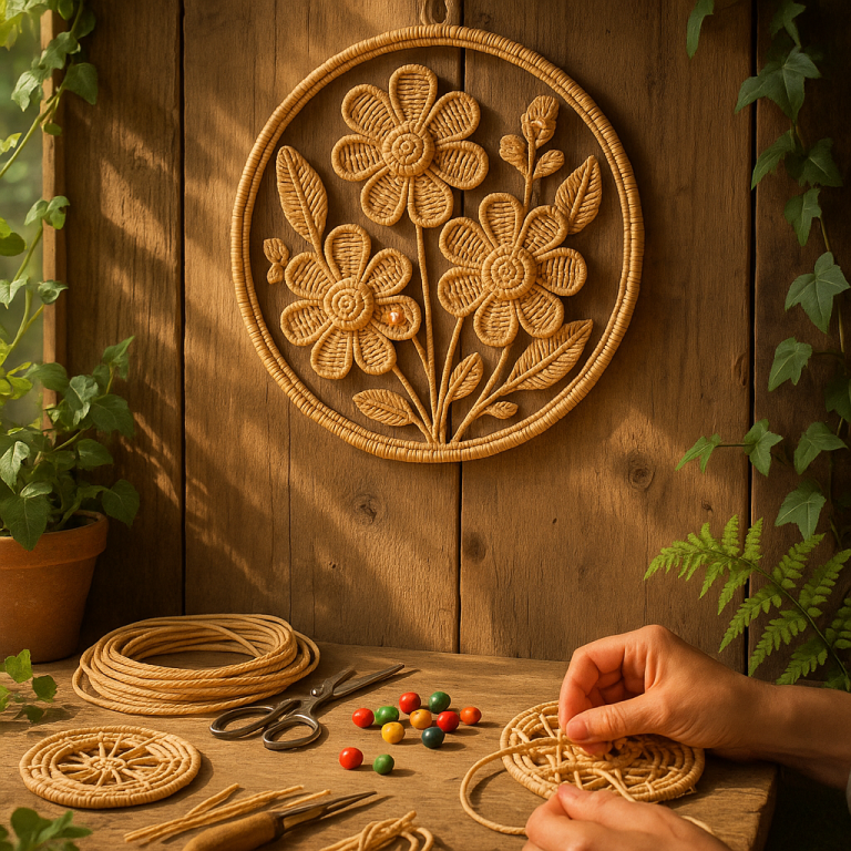    Создайте уютное панно из ротанга для дачи: пошаговая инструкция, идеи и советы по декору Loza