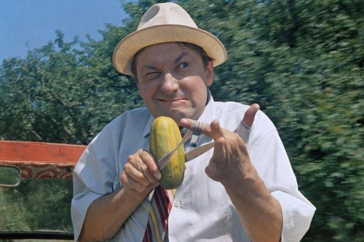 Кадр из фильма «Кавказская пленница, или Новые приключения Шурика»