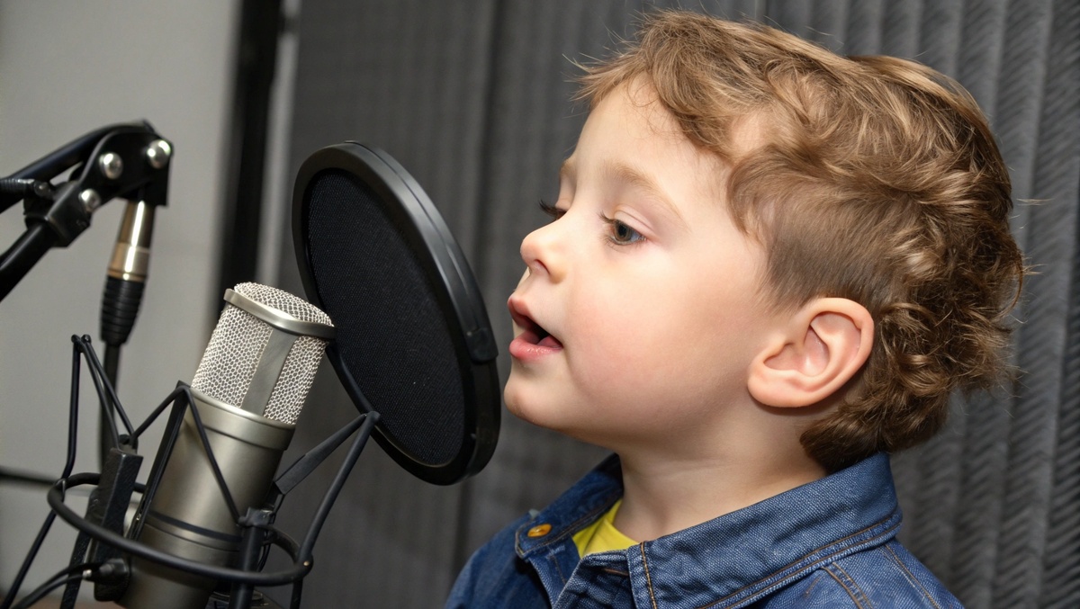 Как сделать голос ребенка на гендер пати