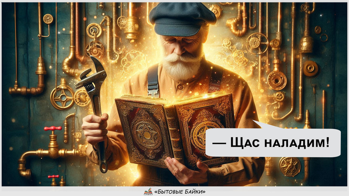 Как пенсионер из ЖЭКа освоил Бытовую Магию - Рассказ