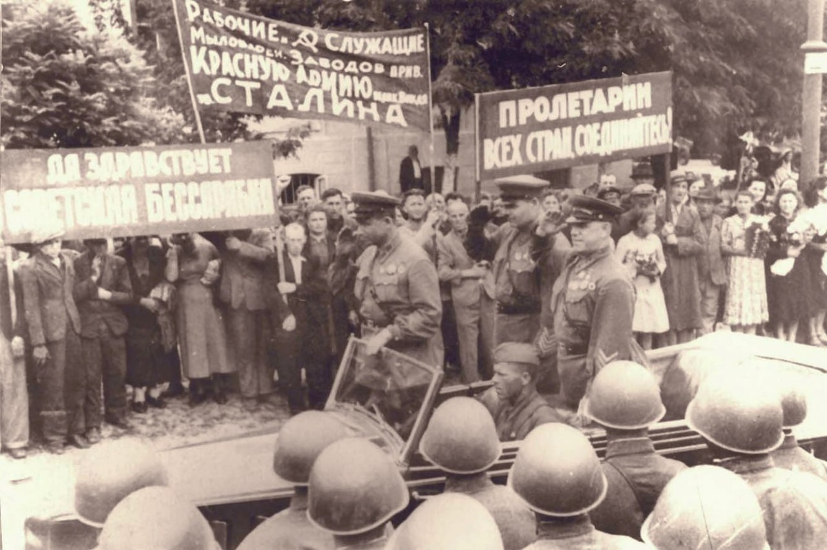 Митинг 29 июня 1940 г. в Кишиневе