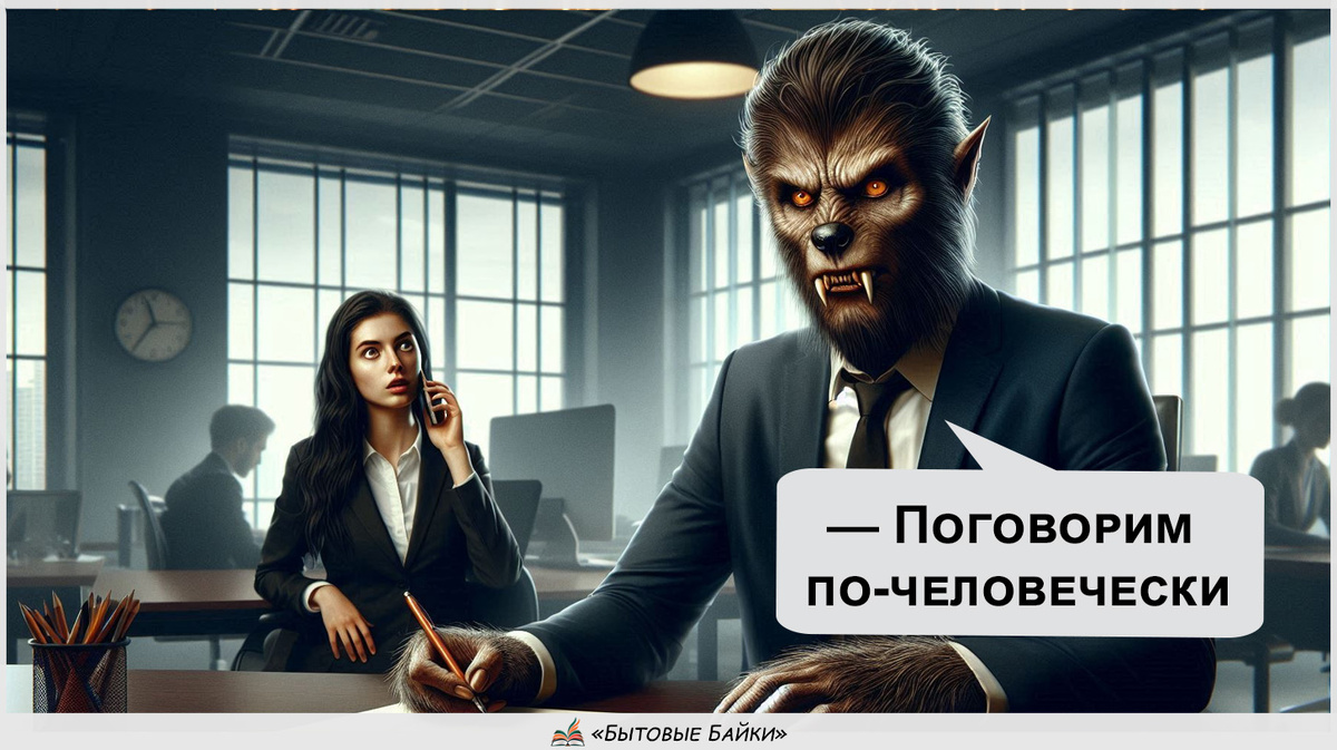 7 признаков, что ваш начальник — оборотень - Рассказ
