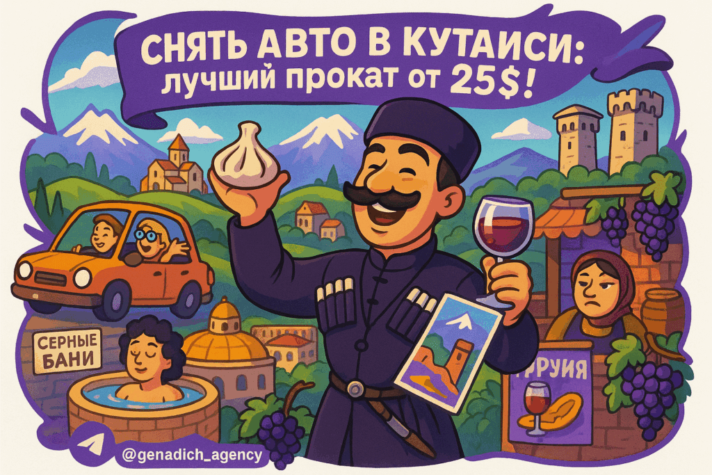    Снять авто в Кутаиси: лучший прокат от 25$! genadich