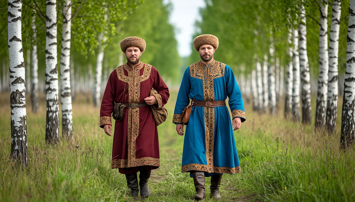 Иногда местные видят странных людей.