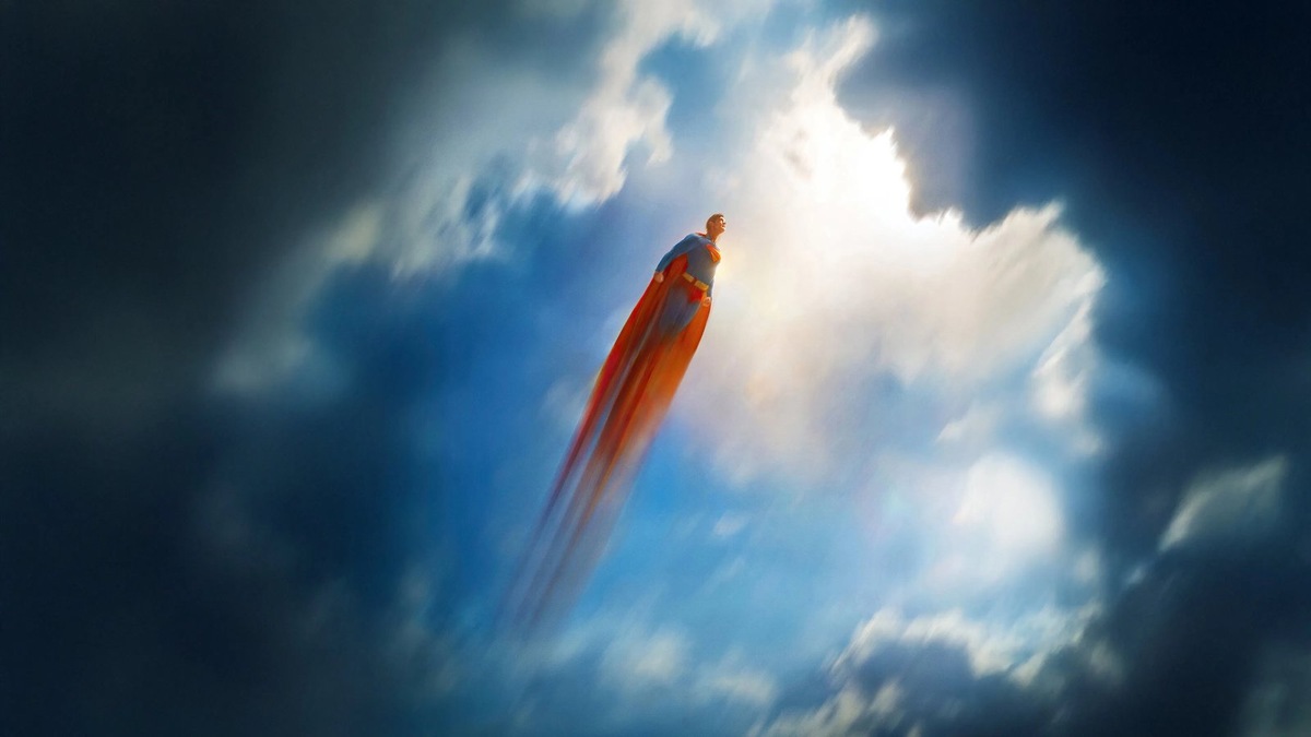 Кадры из фильма "Супермен" 2025г