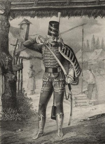 гусар Острогожского полка.