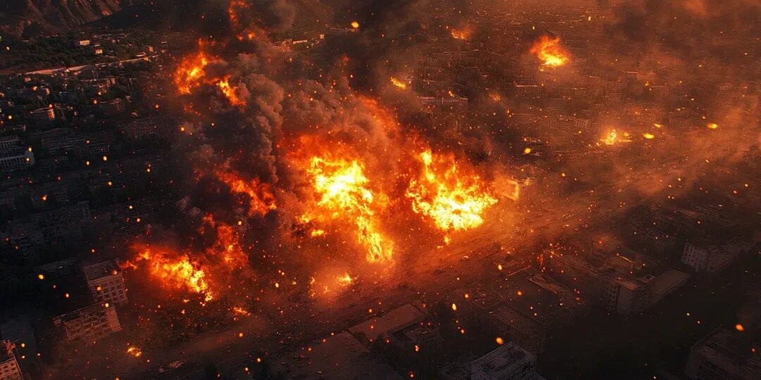 Ростов в огне. Много раненых. Мат. Жесточайшие кадры удара. Простим? Колесник: Ответим в "трёхкратном размере"