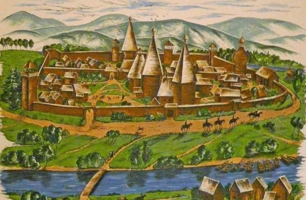 Красноярский Острог 1628 г