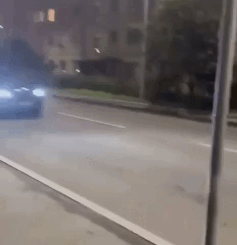 Президентский кортеж (или его часть) был замечен в Магадане.