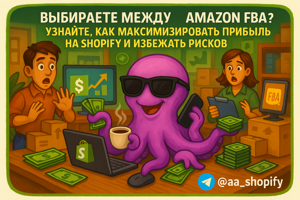    Выбираете между дропшиппингом и Amazon FBA? Узнайте, как максимизировать прибыль на Shopify и избежать рисков! aa_ecom