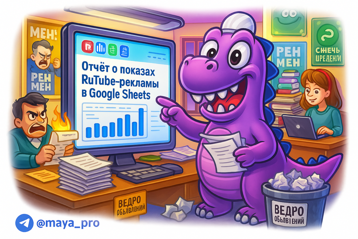    Как быстро прокачать отчётность по Rutube с помощью Google Sheets: секреты, лайфхаки и автоматизация процесса Артур Хорошев