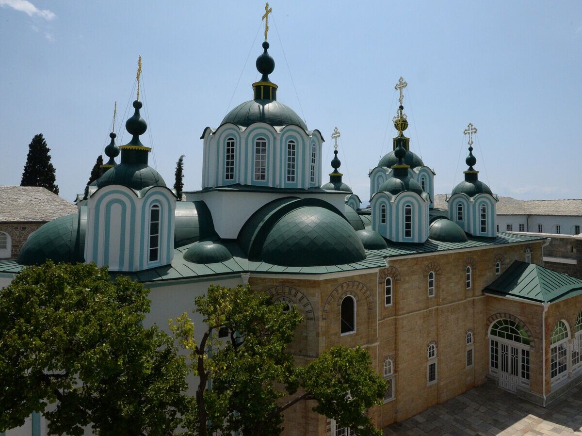    Греция. Святая Гора Афон© РИА Новости / Владимир Федоренко