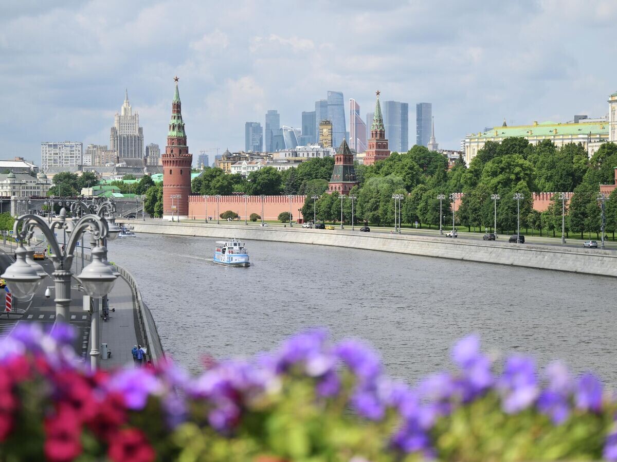    Вид на Кремль и Москва-сити© РИА Новости / Кристина Кормилицына