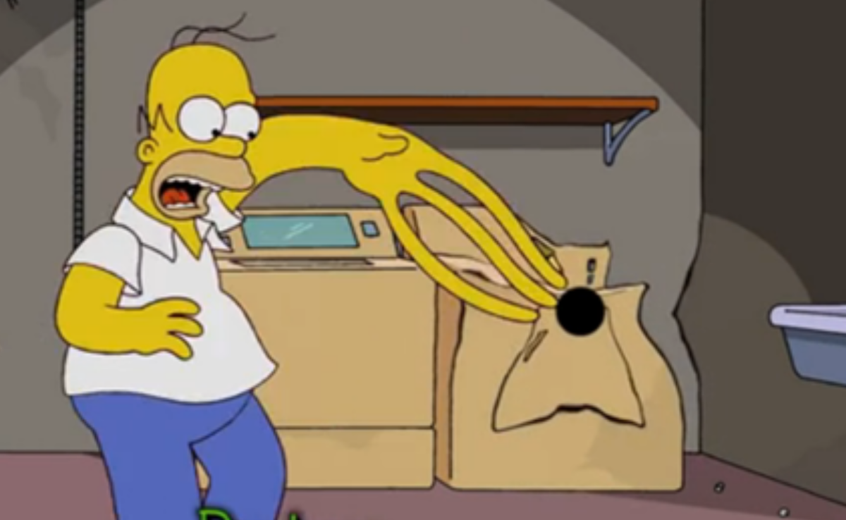 В Симпсонах это было